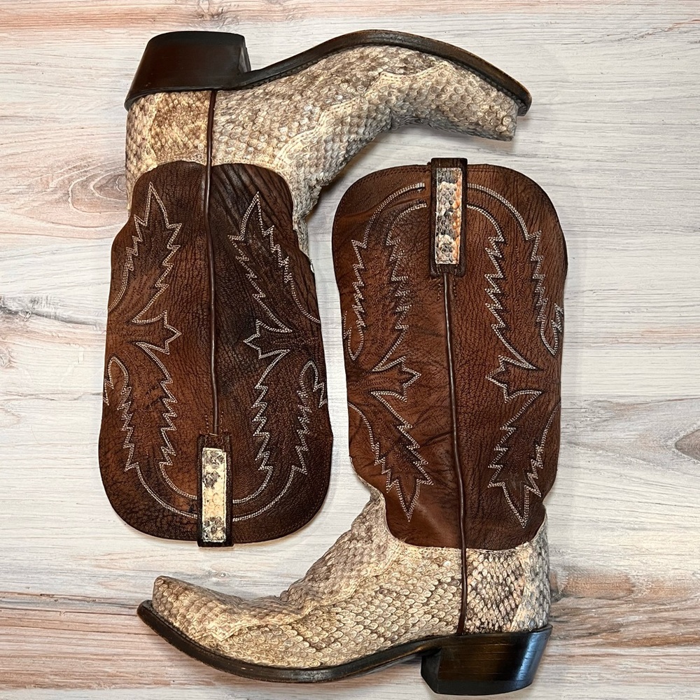 Lucchese Diamondback Rattlesnake Boot